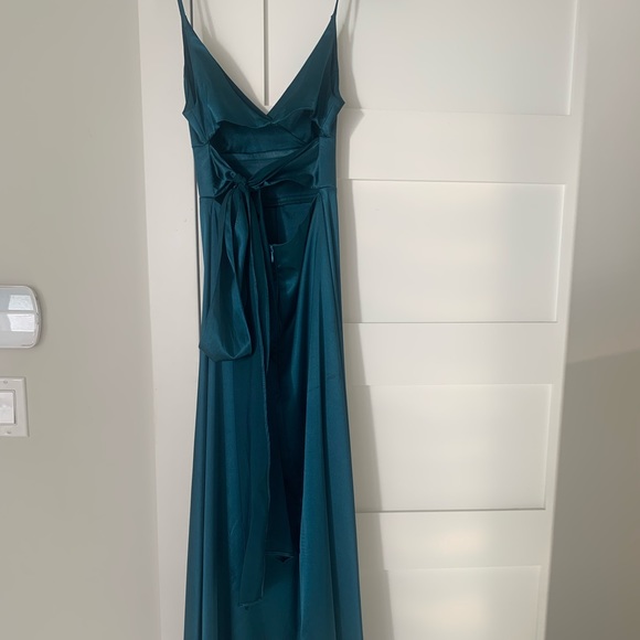 Blue Grad Dress - Picture 2 of 3
